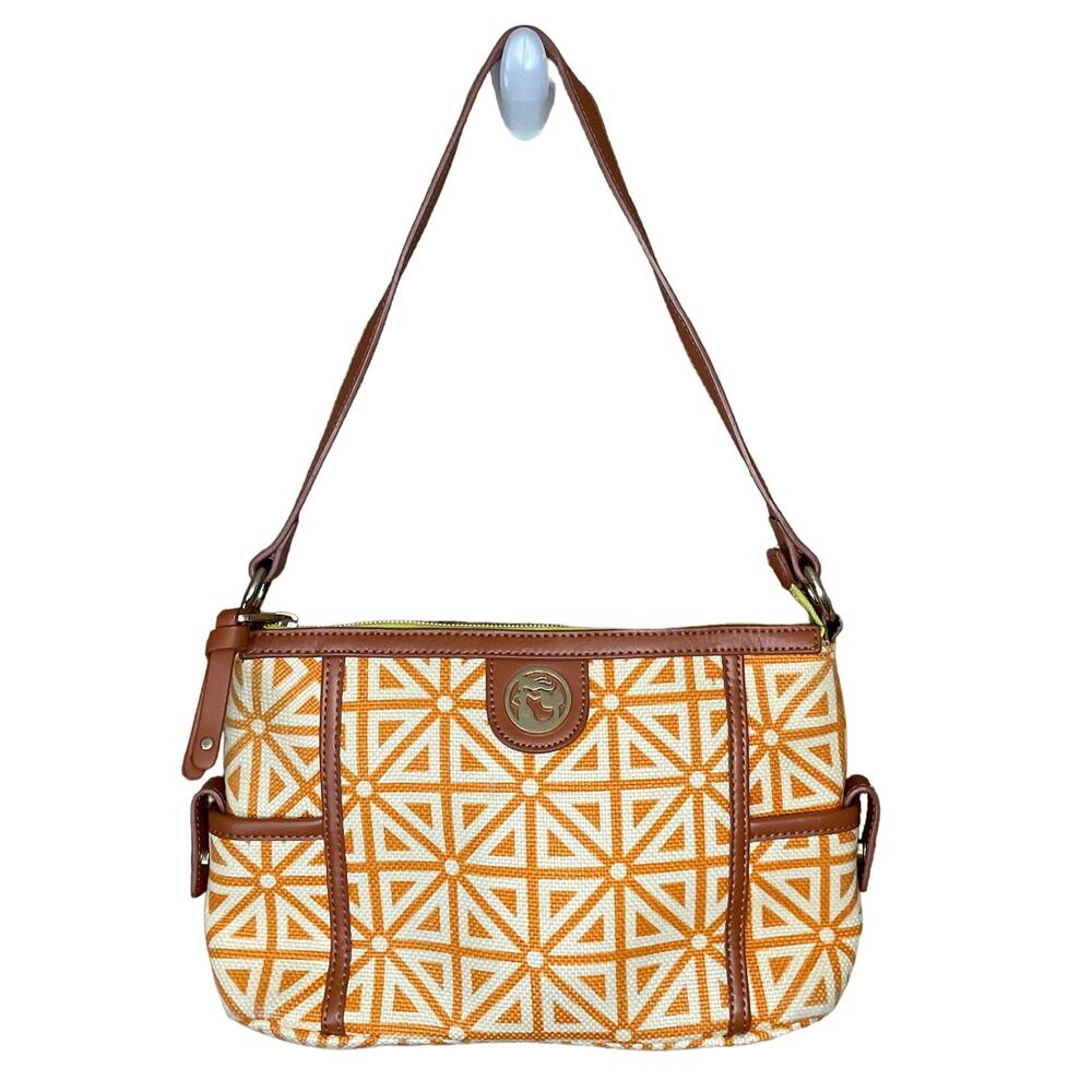 Spartina 449 Daufuskie Island Prestwick Simple Zip Shoulder Bag Purse